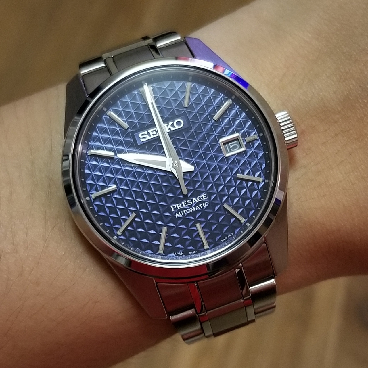 Seiko - Presage Sharp Edged (Blue)