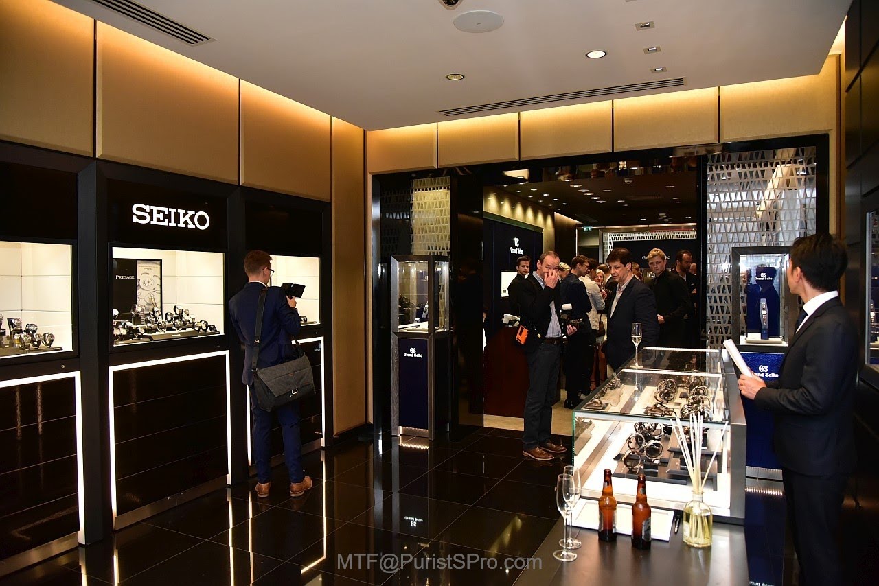 Seiko - Seiko opened Global Flagship Boutique in London 11th August 2017