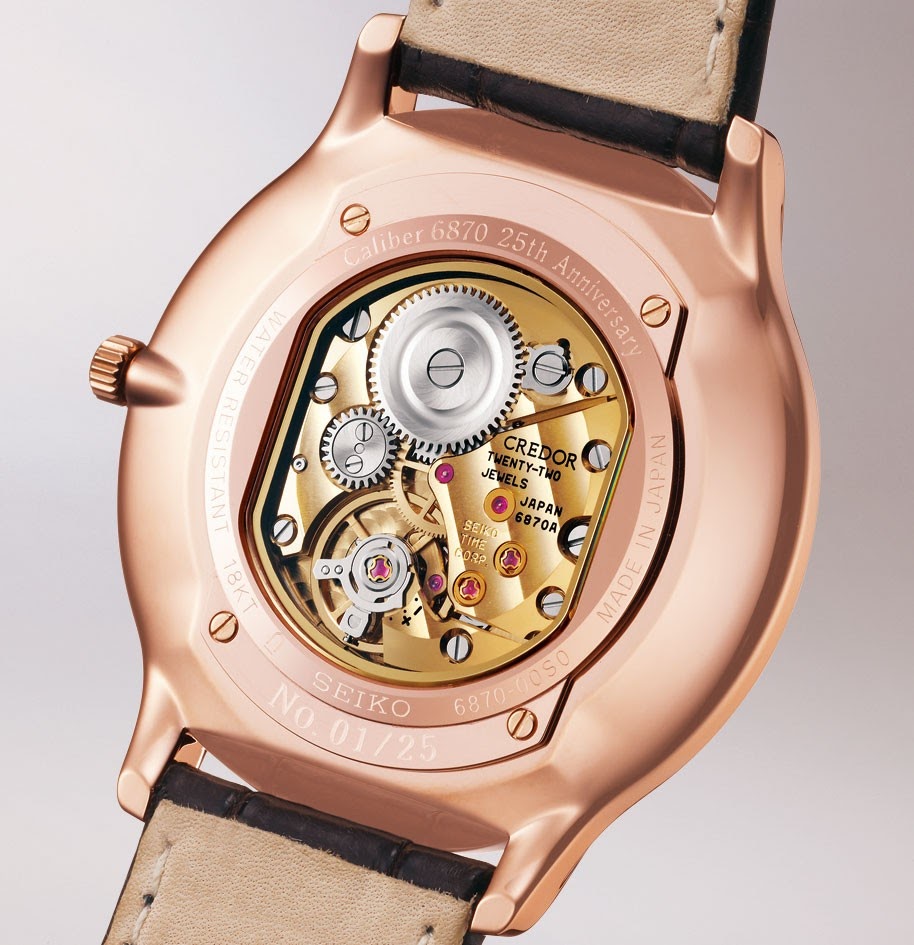 Seiko - New Credor coming. Caliber 6870 25th Anniversary Seiko - New Credor coming. Caliber 6870 25th Anniversary