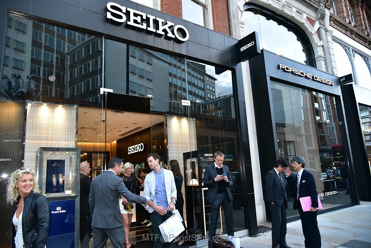 Seiko - Seiko opened Global Flagship Boutique in London 11th August 2017