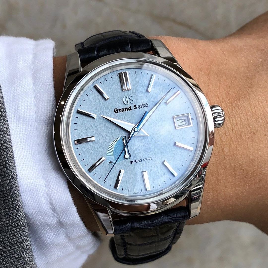 Seiko - SBGA407 blue snowflake