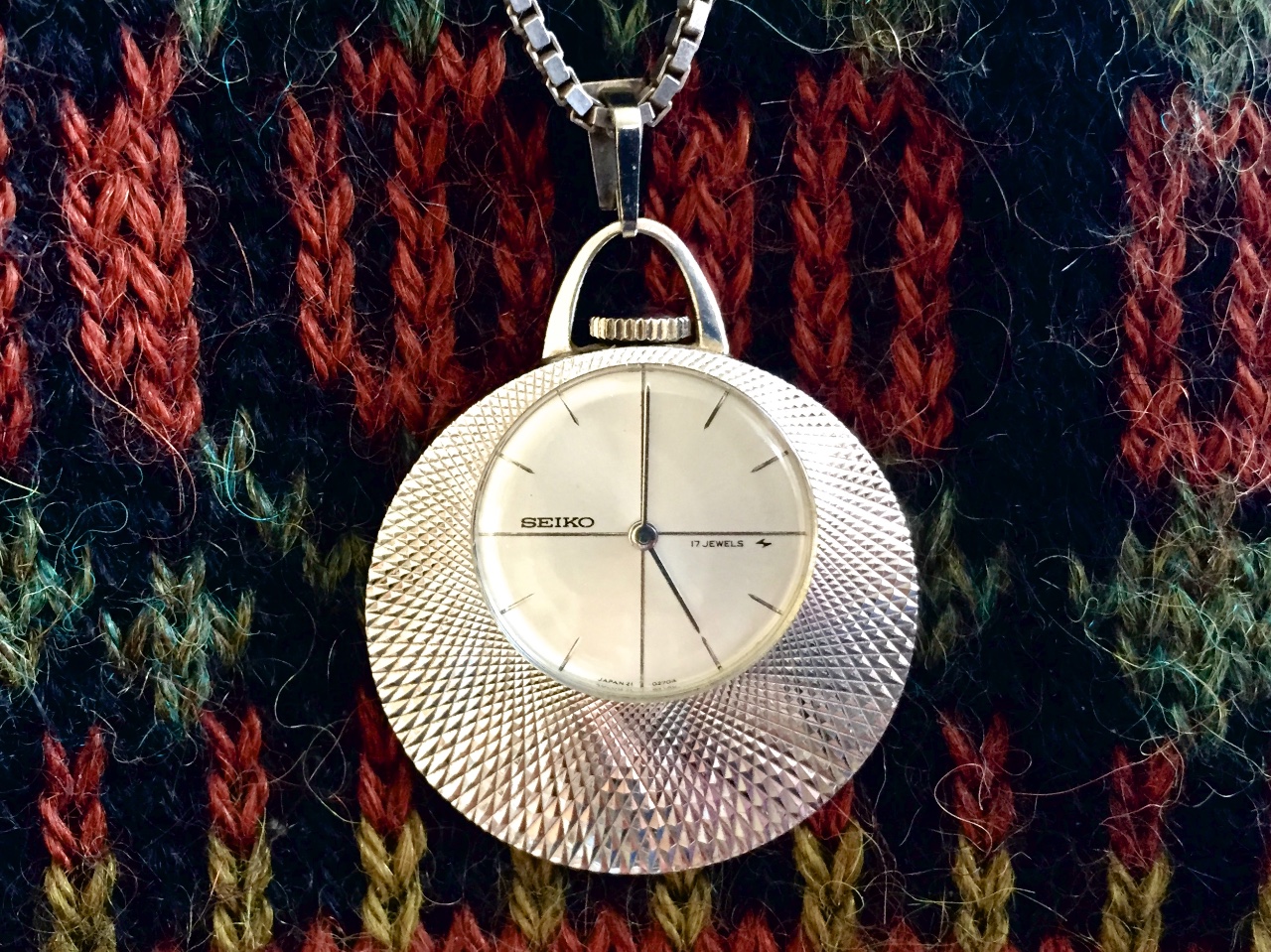 SALE✨✨ 70s vintage very rare vintage seiko pendant watch Seiko's 70's pendant  watch. It has a vintage feel and looks great. It is… | Instagram