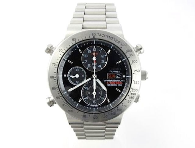 Seiko - SEIKO PROFILE SERIES: 1/100th SECOND ANALOG CHRONOGRAPH