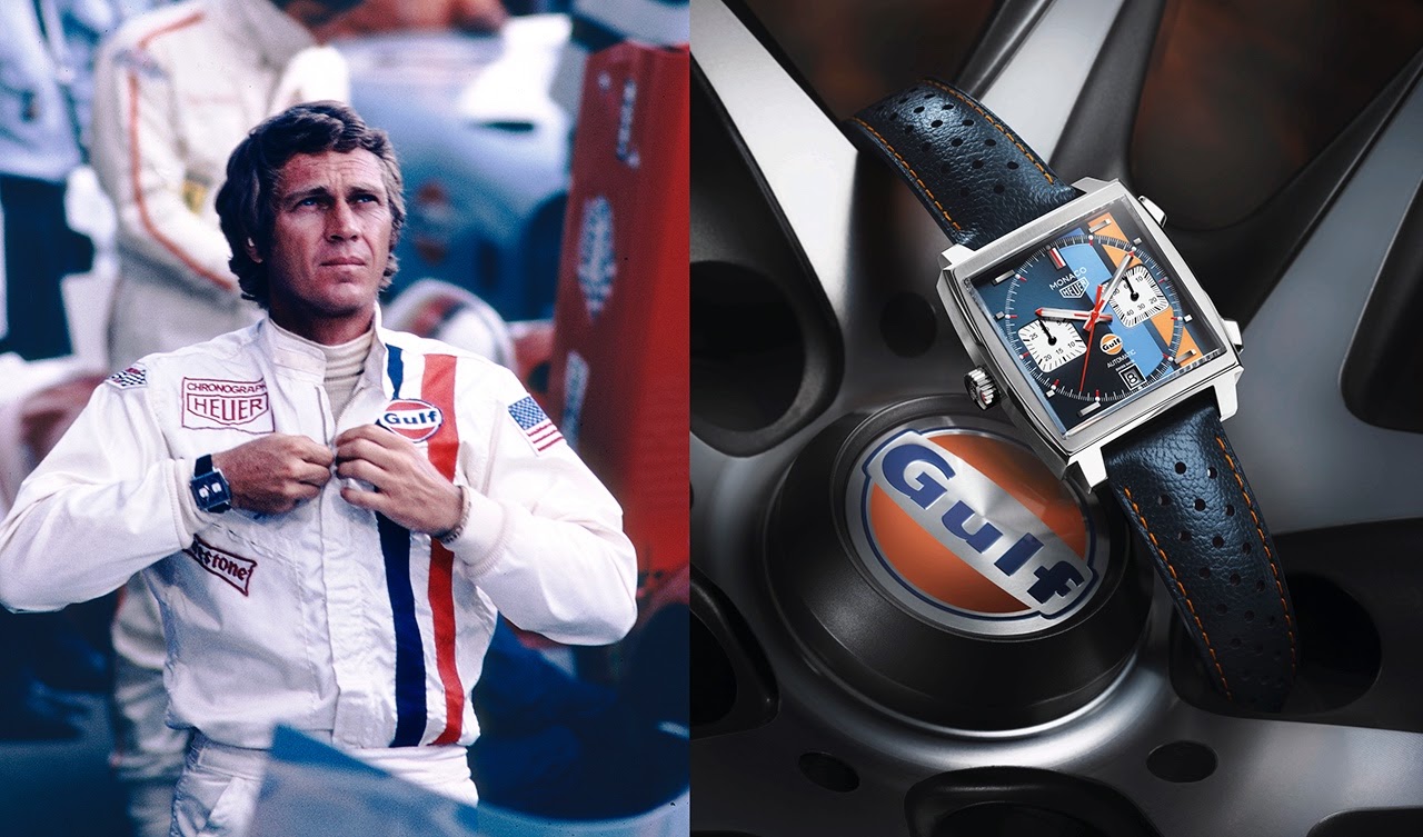 tag heuer le mans steve mcqueen