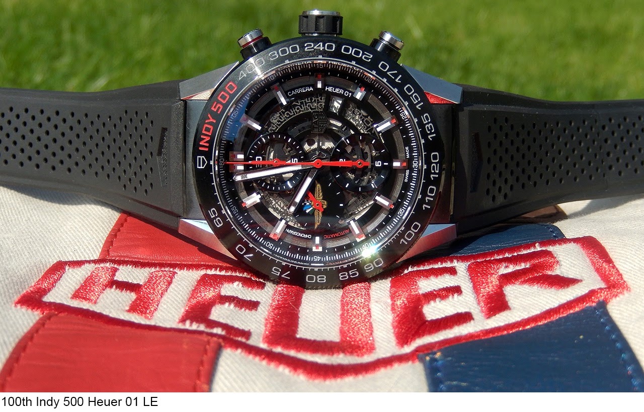TAG Heuer - TAG Heuer: Carrera Heuer 01 - 101st Indy LE Review
