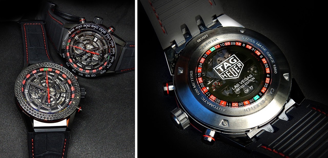 TAG Heuer - For the Lucky Few; TAG Heuer Carrera Heuer 01 Las Vegas Limited  Edition – My review