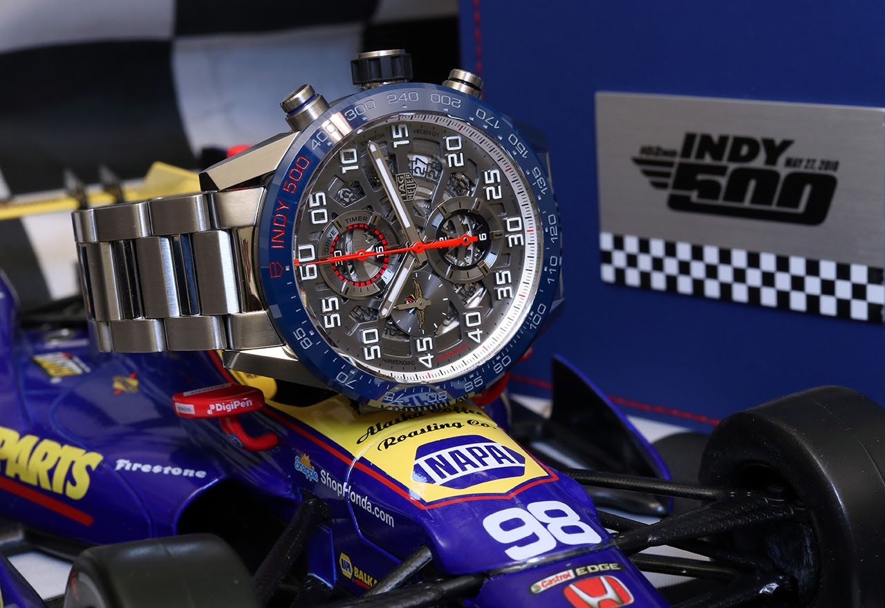 TAG Heuer - INCOMING! TAG Heuer Carrera Heuer-01 102nd Indy 500 Limited  Edition. …and my review.
