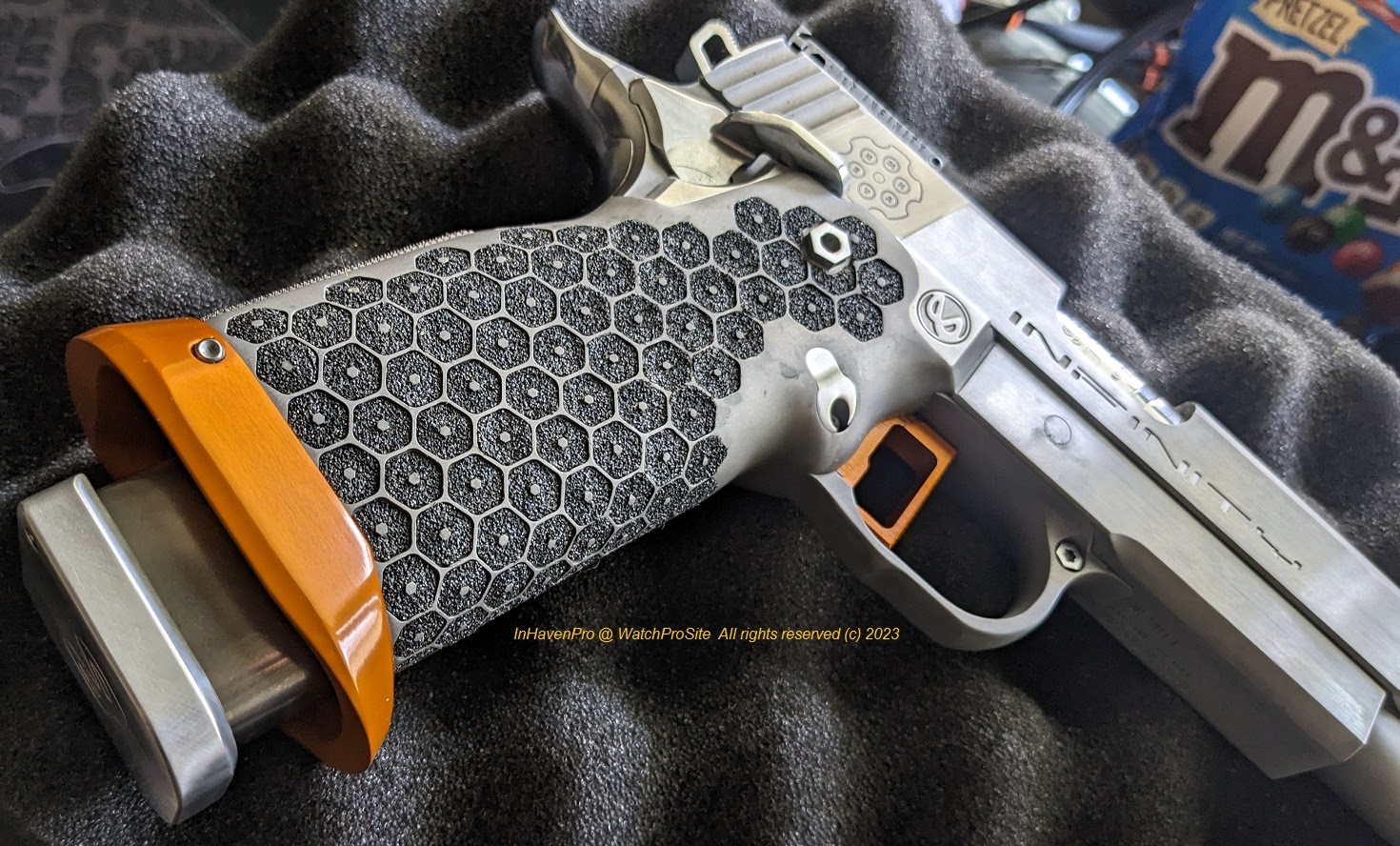 Bespoke Strayer-Voigt Infinity 2011 gun with Infinicoat CRN finish