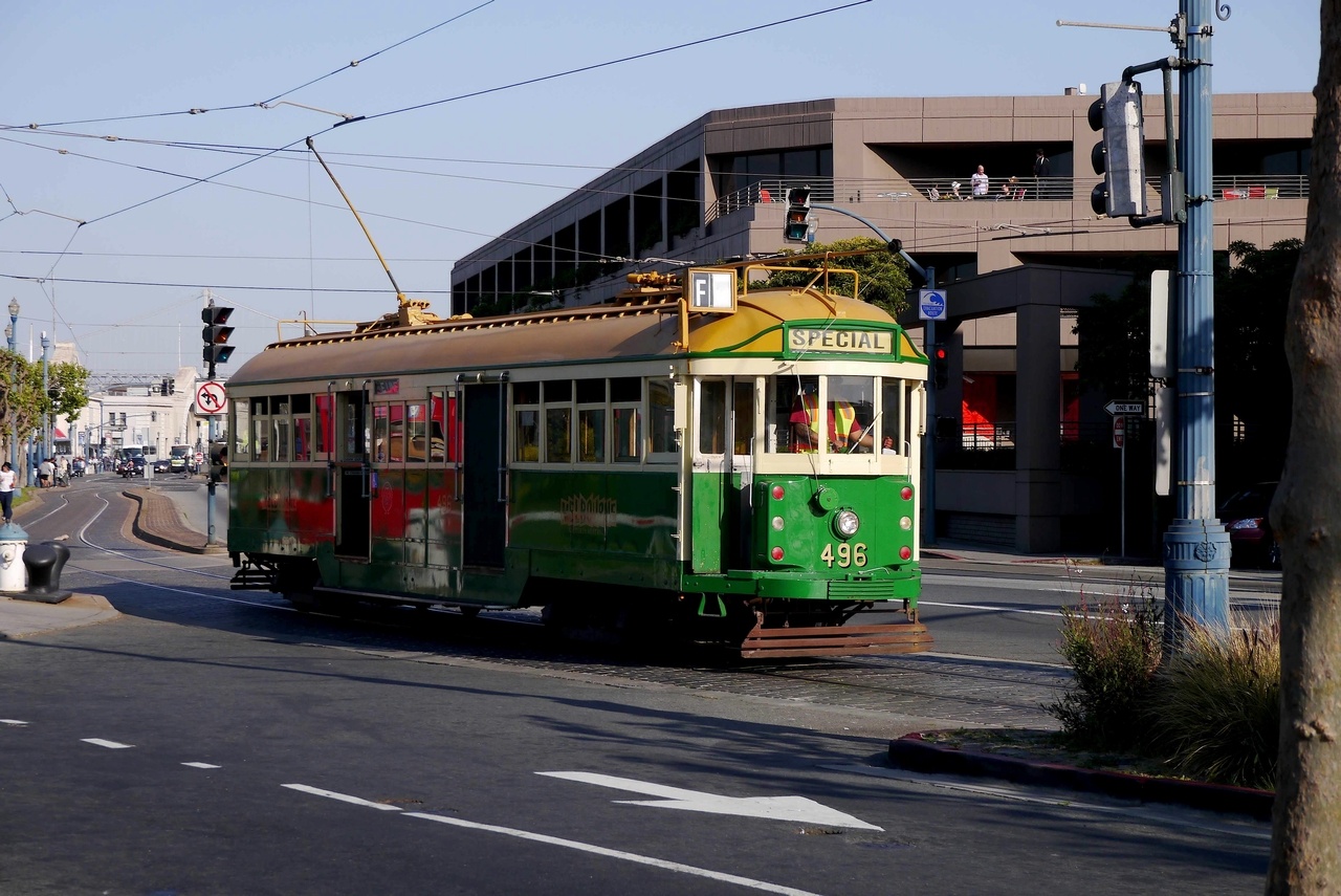 Working Melbourne Tram in SF