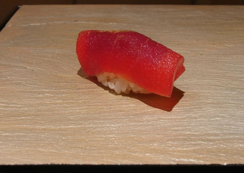 Akami (lean tuna). Fantastic sushi