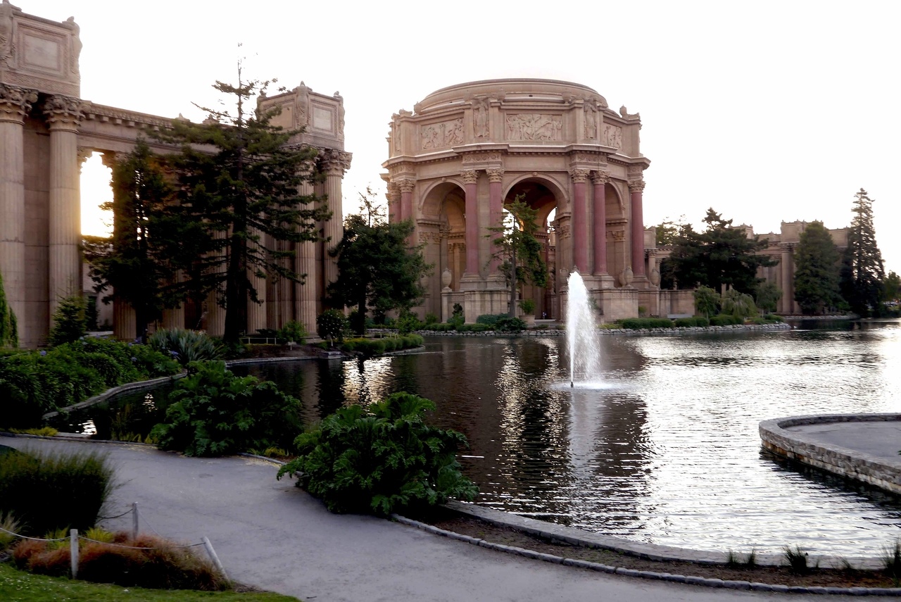 The Palace of fine arts in Marina district