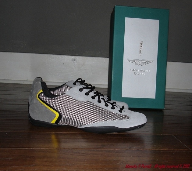 TimeOut - My pair of Sabelt for Aston Martin Racing sneakers