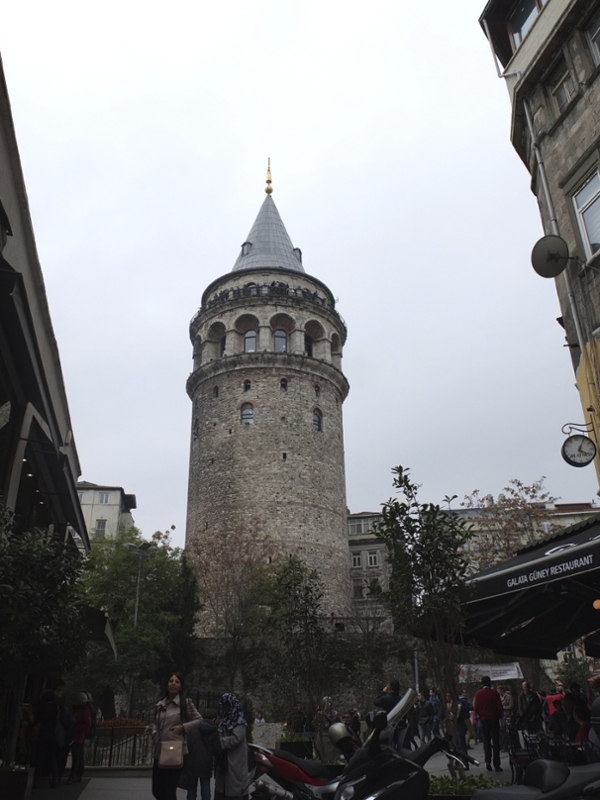 A view of Galata Tower. 