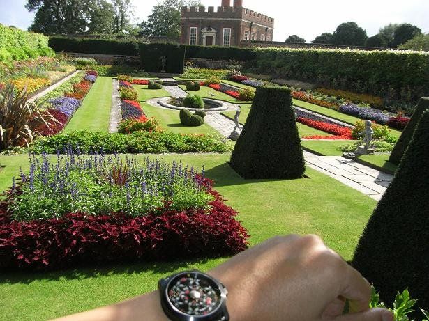 Pond Garden. Hampton Court