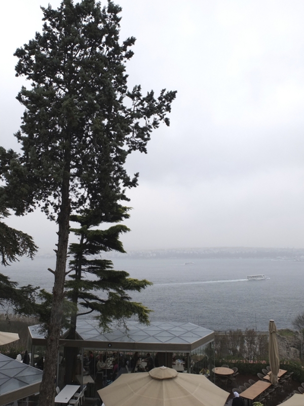 And the grounds, with their breathtaking views to the sea of Marmara.