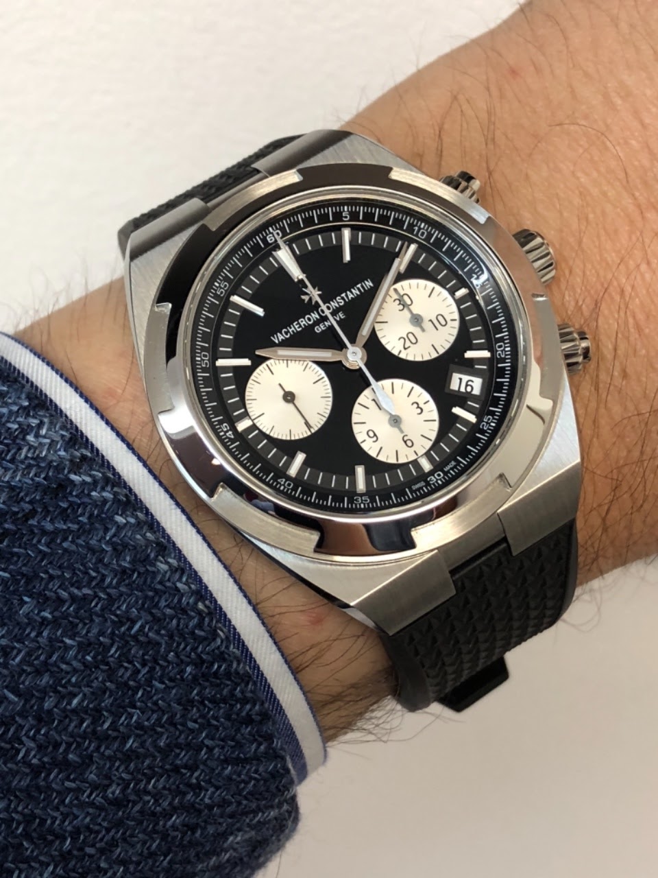 Watch of the Week: Vacheron Constantin Overseas Chronograph With New Panda  Dial