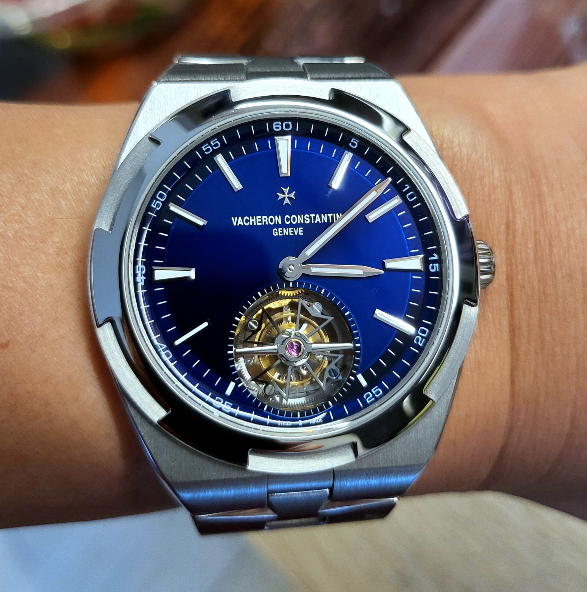 What could make the Vacheron Constantin Overseas even better? How