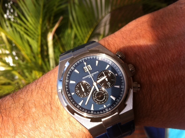 Vacheron Constantin - Greek Overseas captured on the wrist in the wild