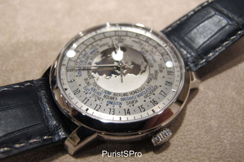 The Vacheron Constantin Traditionnelle World Time Collection Excellence Platine