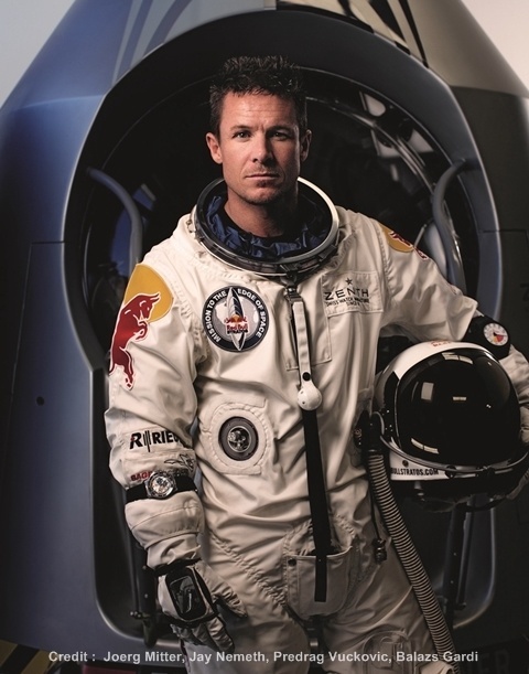 Zenith Red Bull Stratos Felix Baumgartner Mission To The Edge Of Space October 8