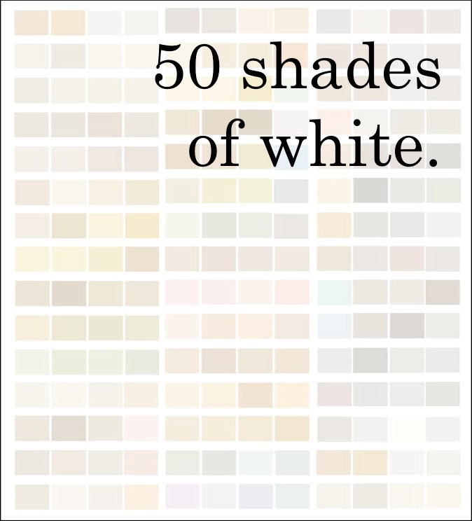 122 Shades of White Color With Names, Hex, RGB, CMYK Codes - Color