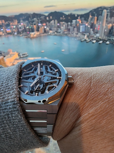 Zenith Defy Skyline Skeleton Blue