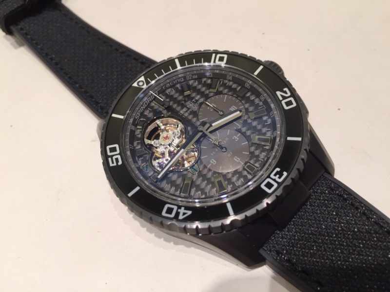 Zenith - Zenith El Primero Stratos Spindrift Racing in the flesh....