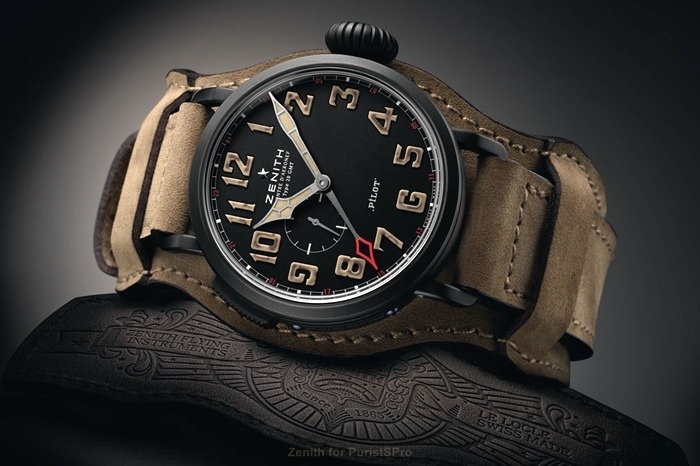 Zenith Pilot Montre d’Aéronef Type 20 GMT 1903
