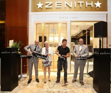 Zenith Singapore Boutique Opening Felix Baumgartner