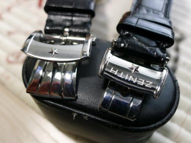 Zenith Deployant Buckles Old vs. New Comparison
