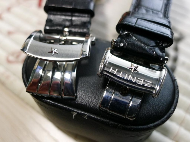 Zenith Deployant Buckles: Old vs. New Comparison