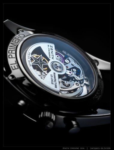 Zenith Striking 10th Masthead Photography