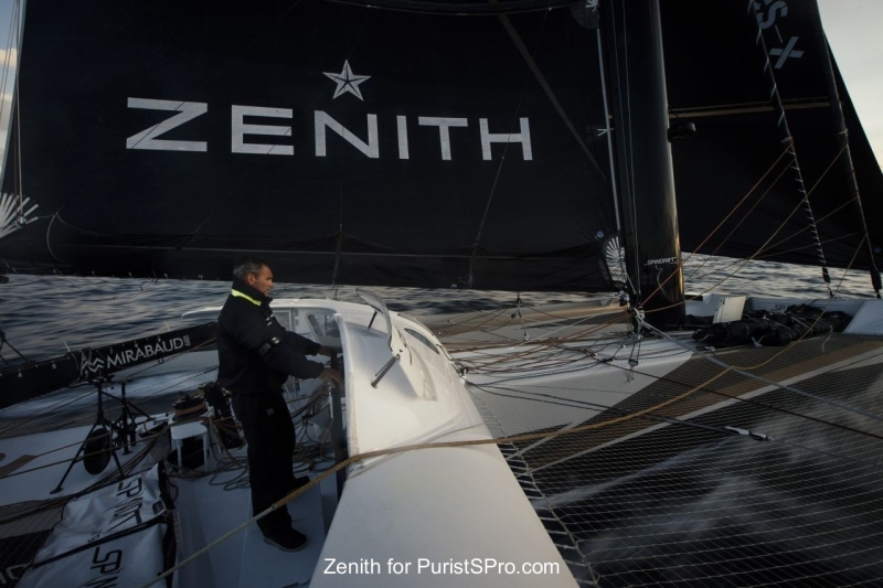 Yann Guichard, Spindrift 2, and Zenith in Saint-Malo