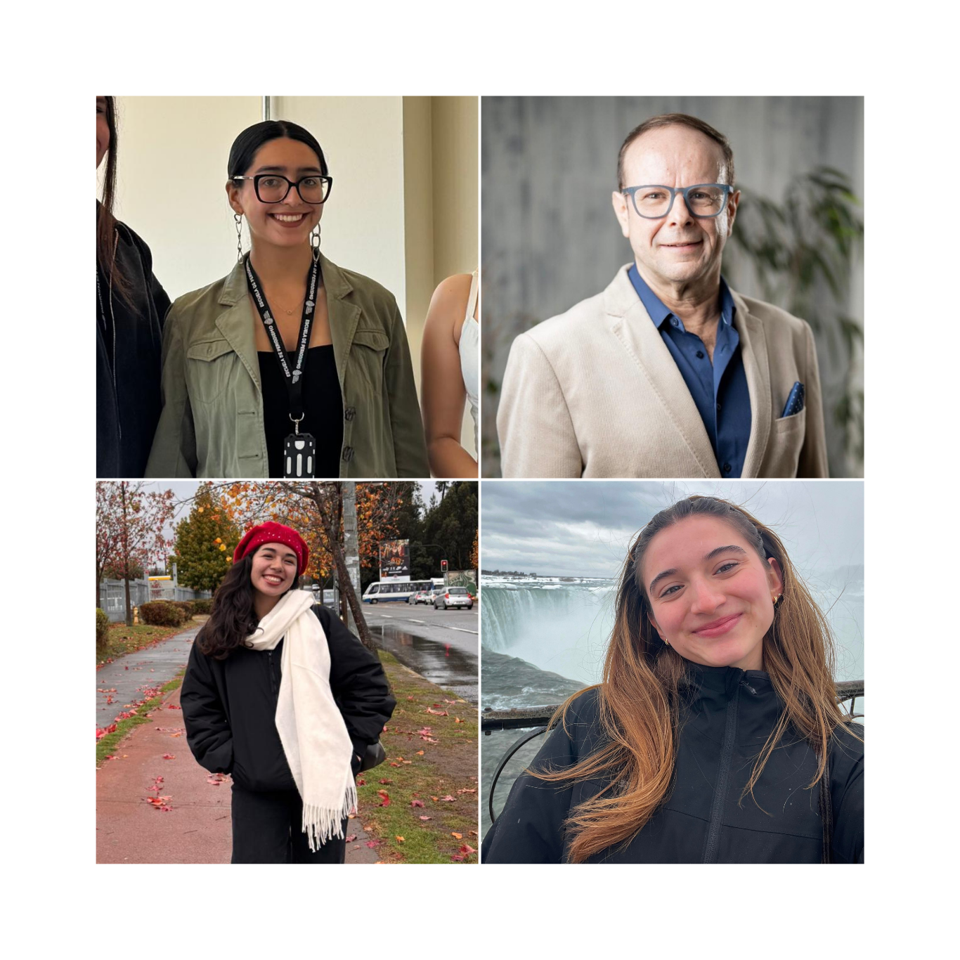 El equipo responsable de la primera encuesta “Audiencia e Industria de Medios”: Luciana Ramírez, Enrique Aimone, María Luisa Gallardo y Natalia Pareja.