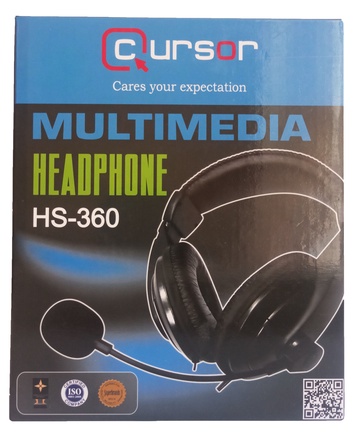 Cursor Multimedia Headphone (HS-360)