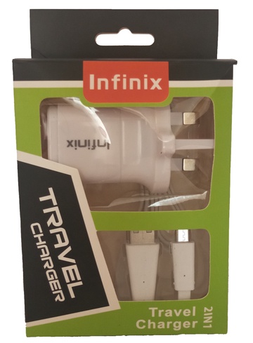 Infinix Travel Charger 2 in 1