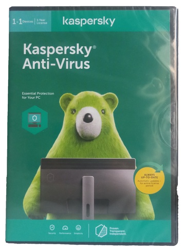Kaspersky Anti-Virus (1 Device + 1Free)