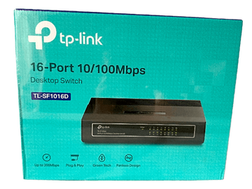 16-Port (10/100 Mbps) Tp-Link Desktop Switch | TL-SF1016D