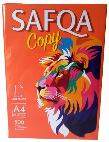 SAFQA Photocopy Papers | A4 White Printing Papers