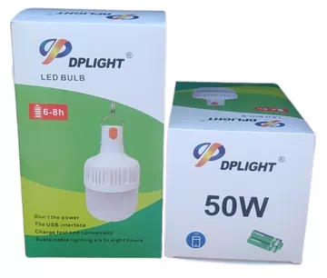 50 Watts DPLIGHT LED Rechargeable Light Bulb