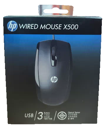 HP Wired Mouse X500