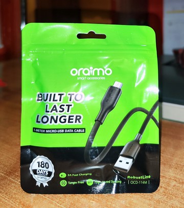 Oraimo Micro-USB Data Cable | 1 Metre USB Data Cable