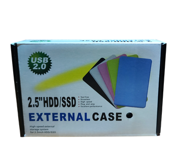 2.5" HDD/SSD External Case USB 2.0