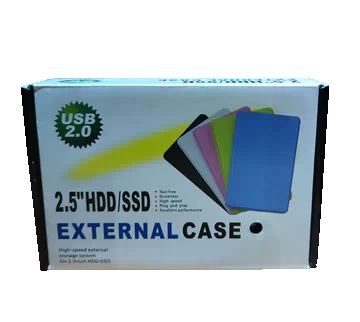 2.5" HDD/SSD External Case USB 2.0