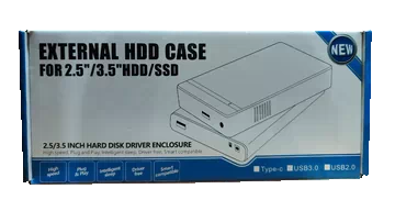 2.5" / 3.5" HDD/SDD External HDD Case USB 3.0 | Hard Disk Casing