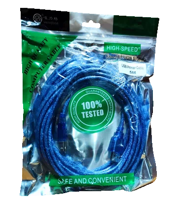 5M USB Printer Cable