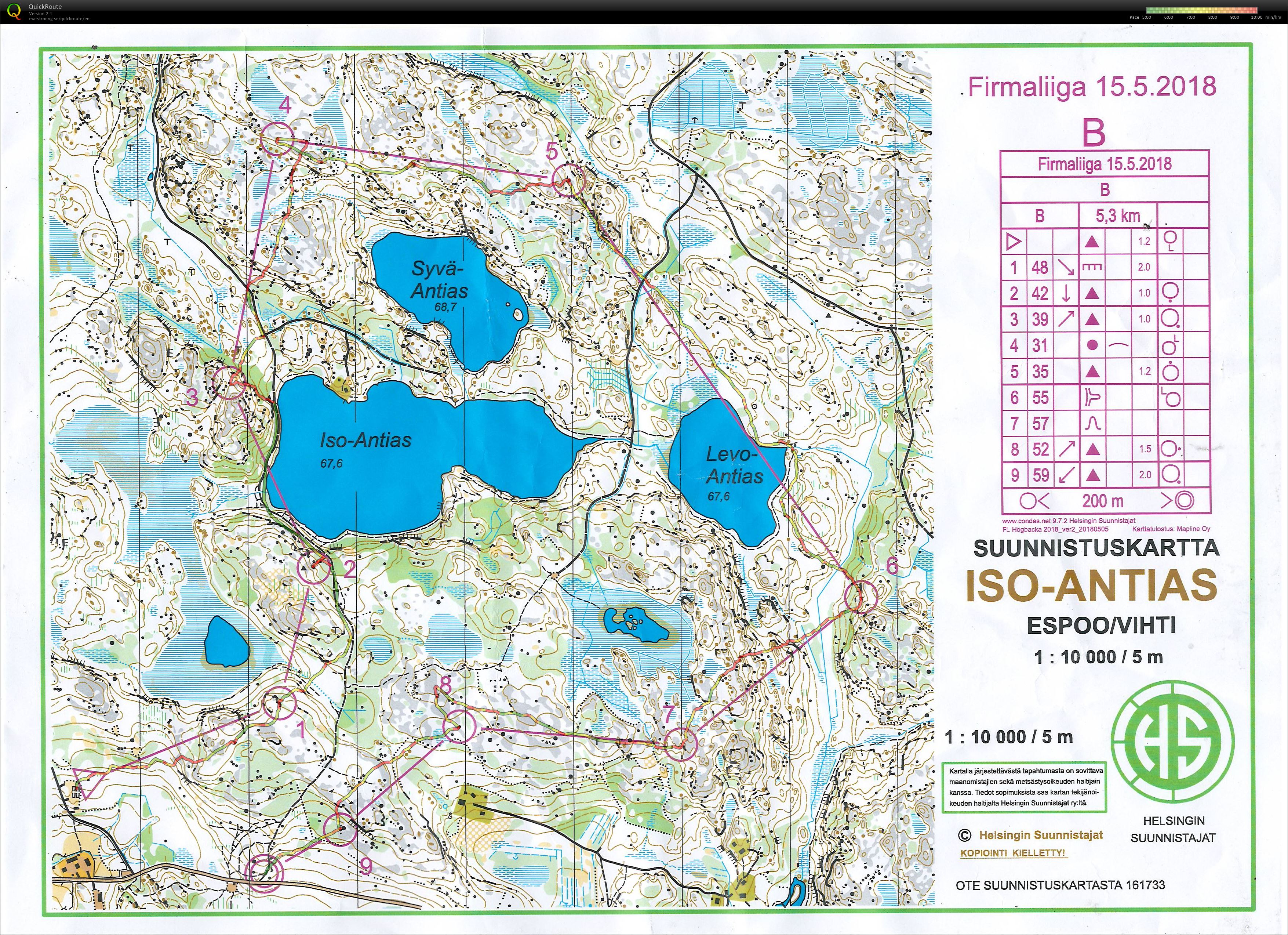 PuistoKartat I Markku I OC Puisto :: FL Haukkalampi Iso-Antias (15/05/2018)