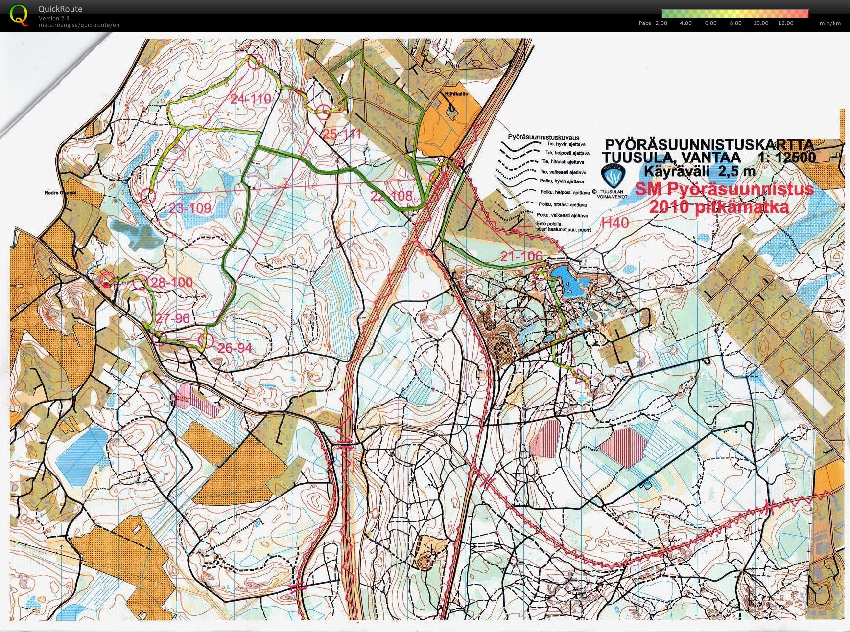 My digital orienteering map archive :: SM Tuusula (kartta 3/3) (26/09/2010)