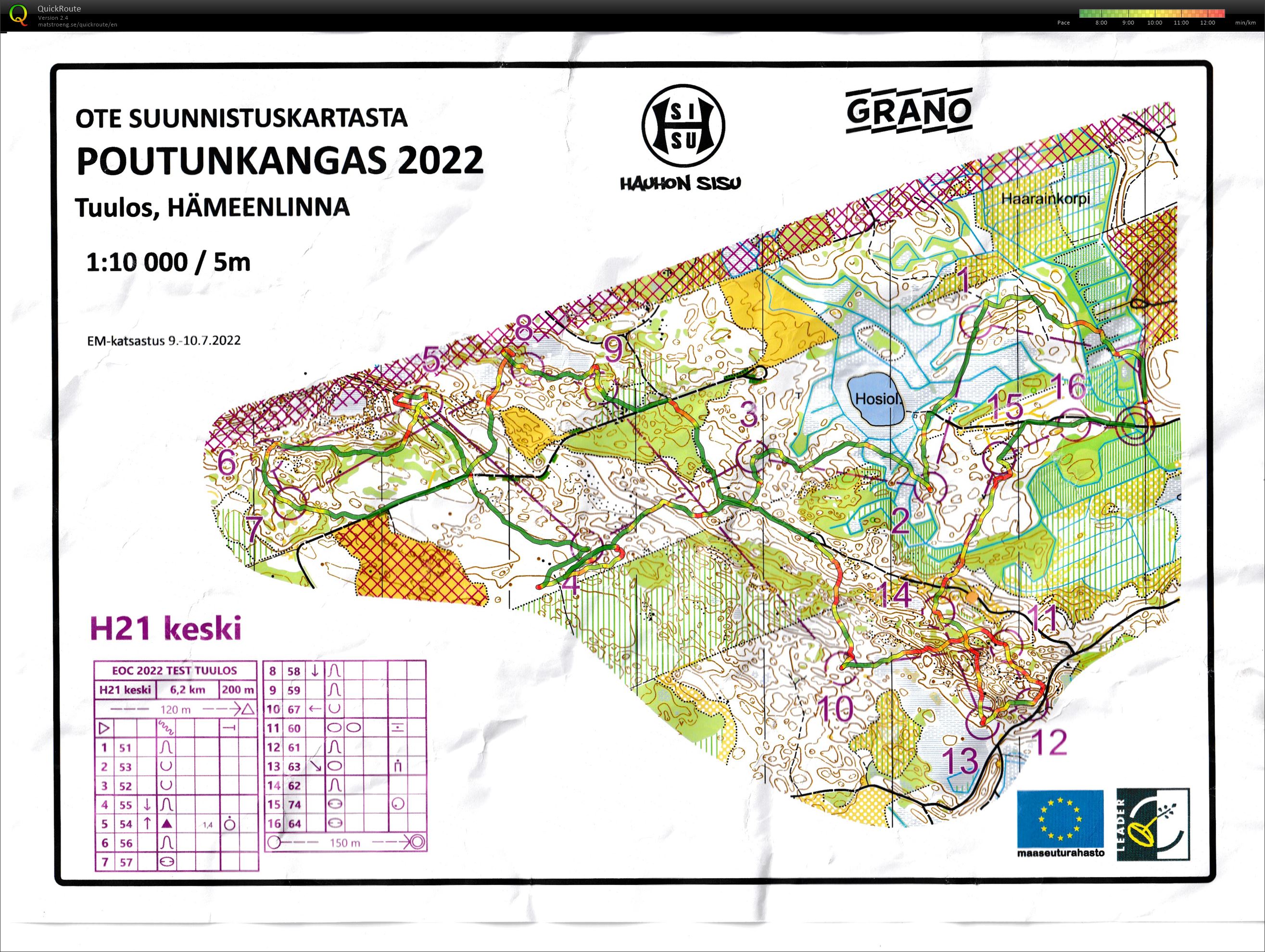 PuistoKartat I Juha I OC Puisto :: EM katsastus 2022 Tuulos (09/07/2022)