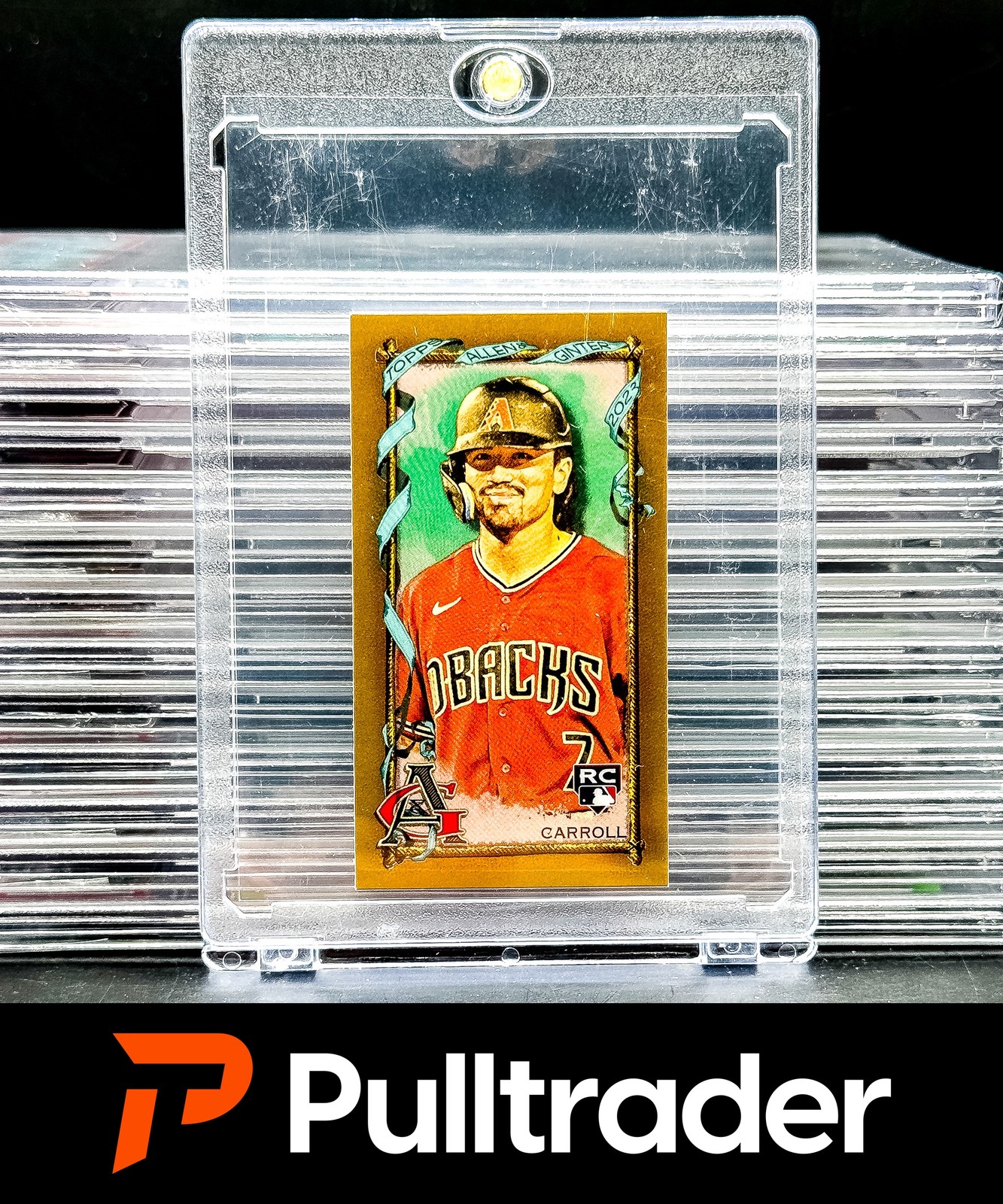 2023 Topps Allen & Ginter Corbin Carroll Mini Gold Border Rookie